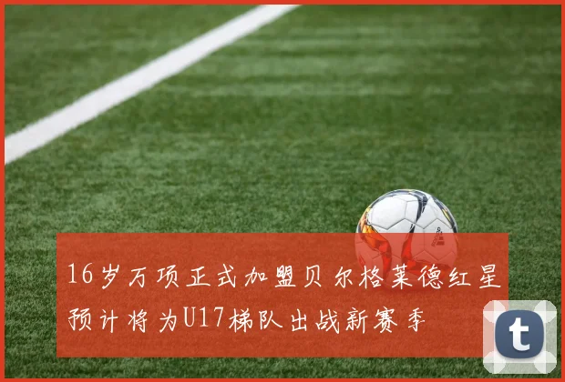 16岁万项正式加盟贝尔格莱德红星预计将为U17梯队出战新赛季