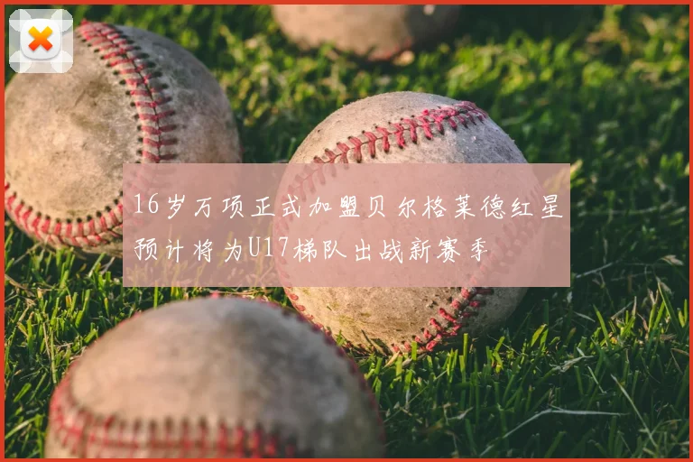 16岁万项正式加盟贝尔格莱德红星预计将为U17梯队出战新赛季