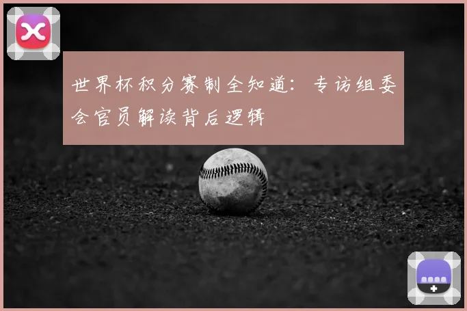 世界杯积分赛制全知道：专访组委会官员解读背后逻辑